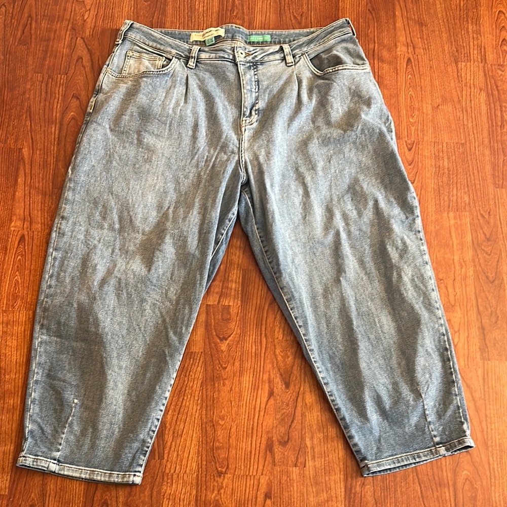 Pilcro Light Wash Blue High-Rise Relaxed Jeans
